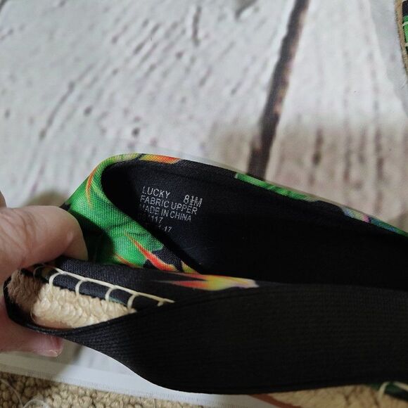 LOUDMOUTH Lucky Bora Bora Casual Espadrilles 8.5 NEW - Picture 7 of 8